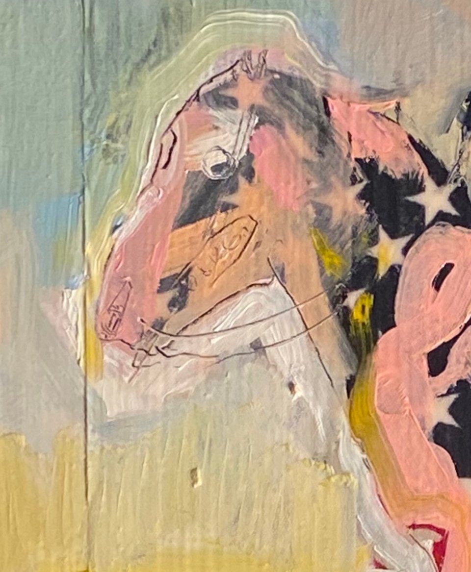 Detail of horse's head